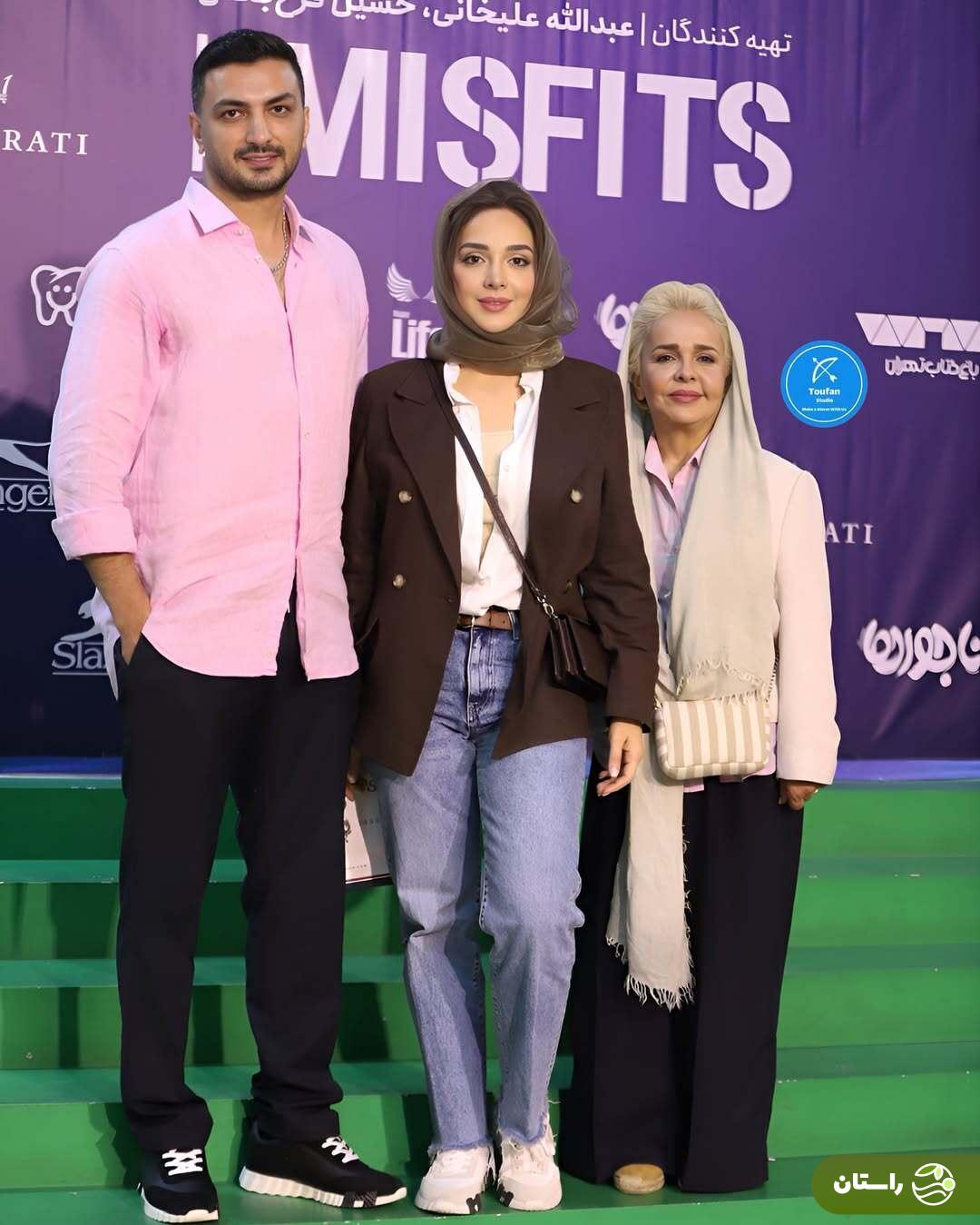 (تصاویر) اکران خصوصی فیلم سینمایی ناجورها؛ المیرا دهقانی، بهاره رهنما، محسن کیایی، شراره رخام و ...