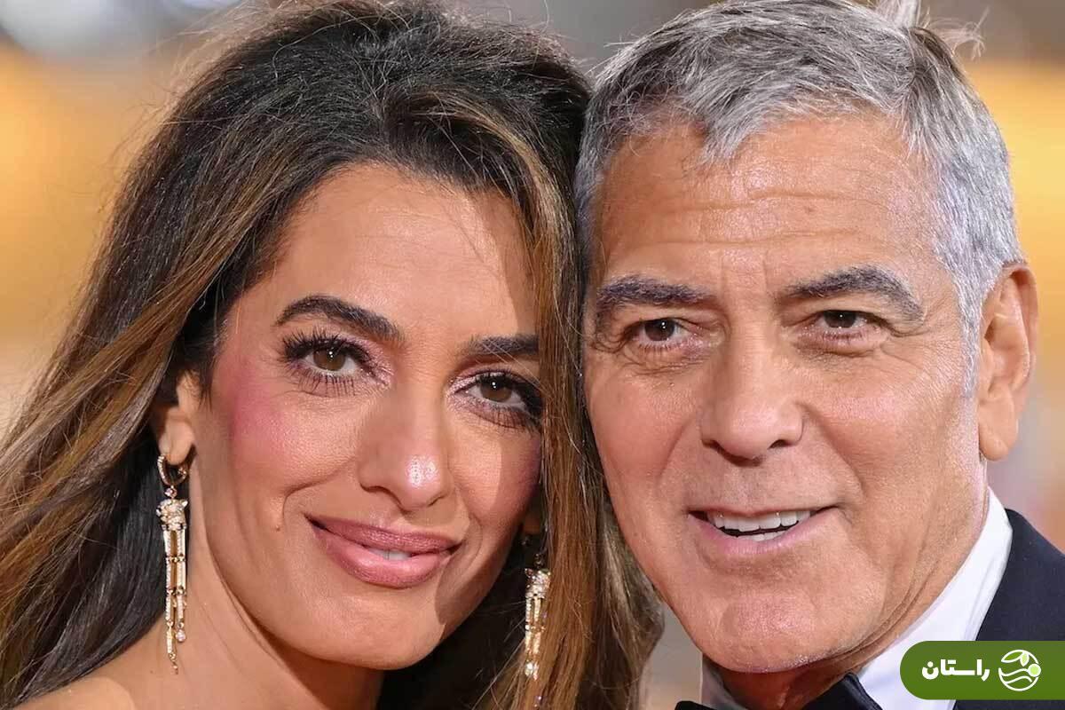 (تصاویر) استایل جورج کلونی و همسر جوان جذابش در جشنواره ونیز