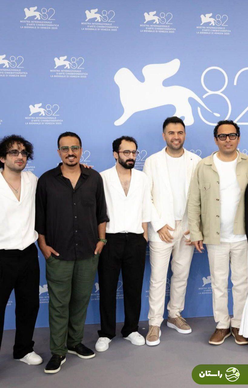 (تصاویر) استایل شیک فائزه راد در جشنواره فیلم ونیز