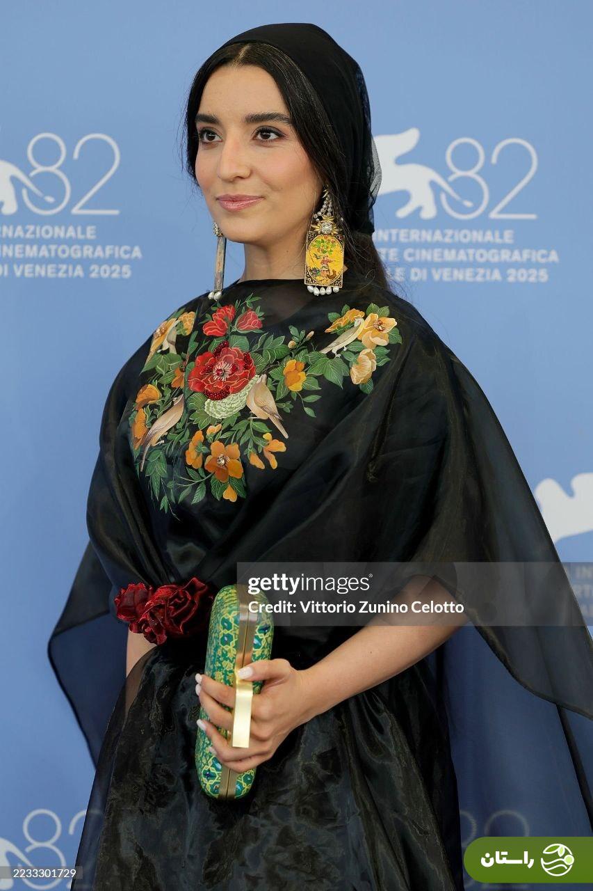 (تصاویر) استایل شیک فائزه راد در جشنواره فیلم ونیز