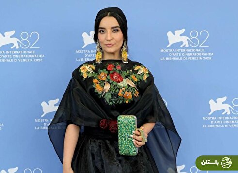 (تصاویر) استایل شیک فائزه راد در جشنواره فیلم ونیز