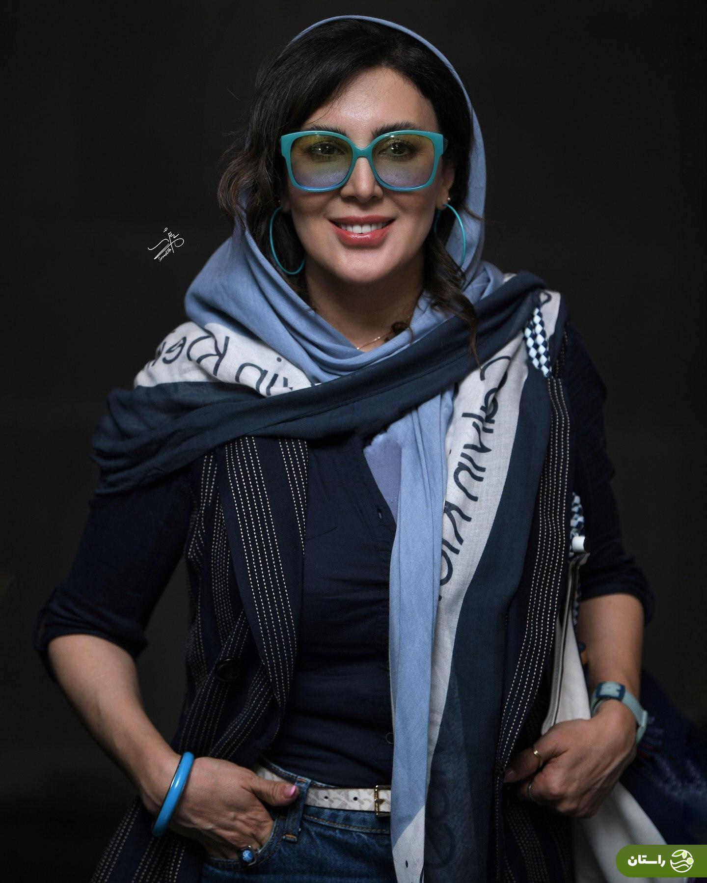 (تصاویر) لیلا بلوکات با استایلی ساده و جذاب در اکران «ناتور دشت»