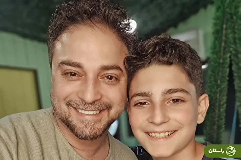 (عکس) سلفی بابک جهانبخش در کنار پسر و خواهرش پس از شایعات طلاق