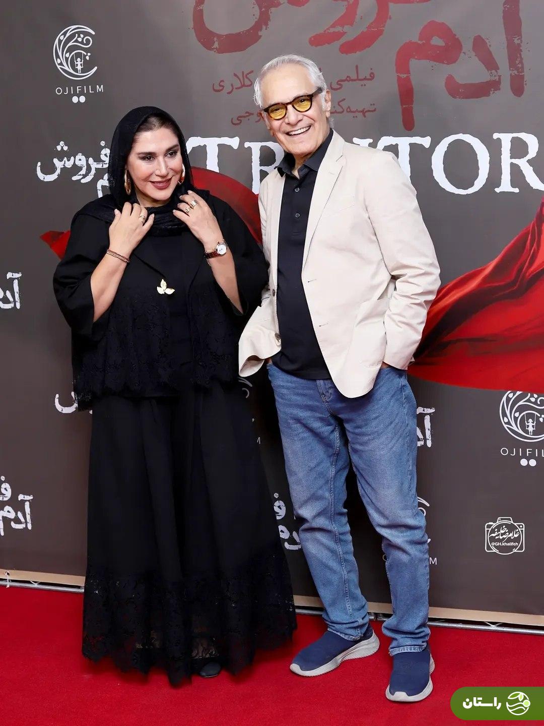 (تصاویر) پژمان بازغی، لیلا بلوکات، علی اوجی، رایان سرلک، نسیم ادیبی  و ... در اکران خصوصی آدم فروش