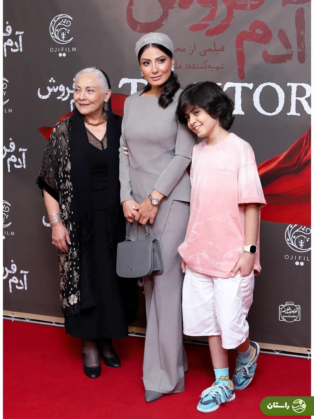 (تصاویر) پژمان بازغی، لیلا بلوکات، علی اوجی، رایان سرلک، نسیم ادیبی  و ... در اکران خصوصی آدم فروش