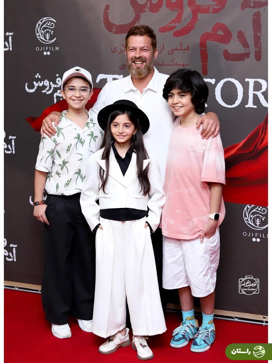 (تصاویر) پژمان بازغی، لیلا بلوکات، علی اوجی، رایان سرلک، نسیم ادیبی  و ... در اکران خصوصی آدم فروش