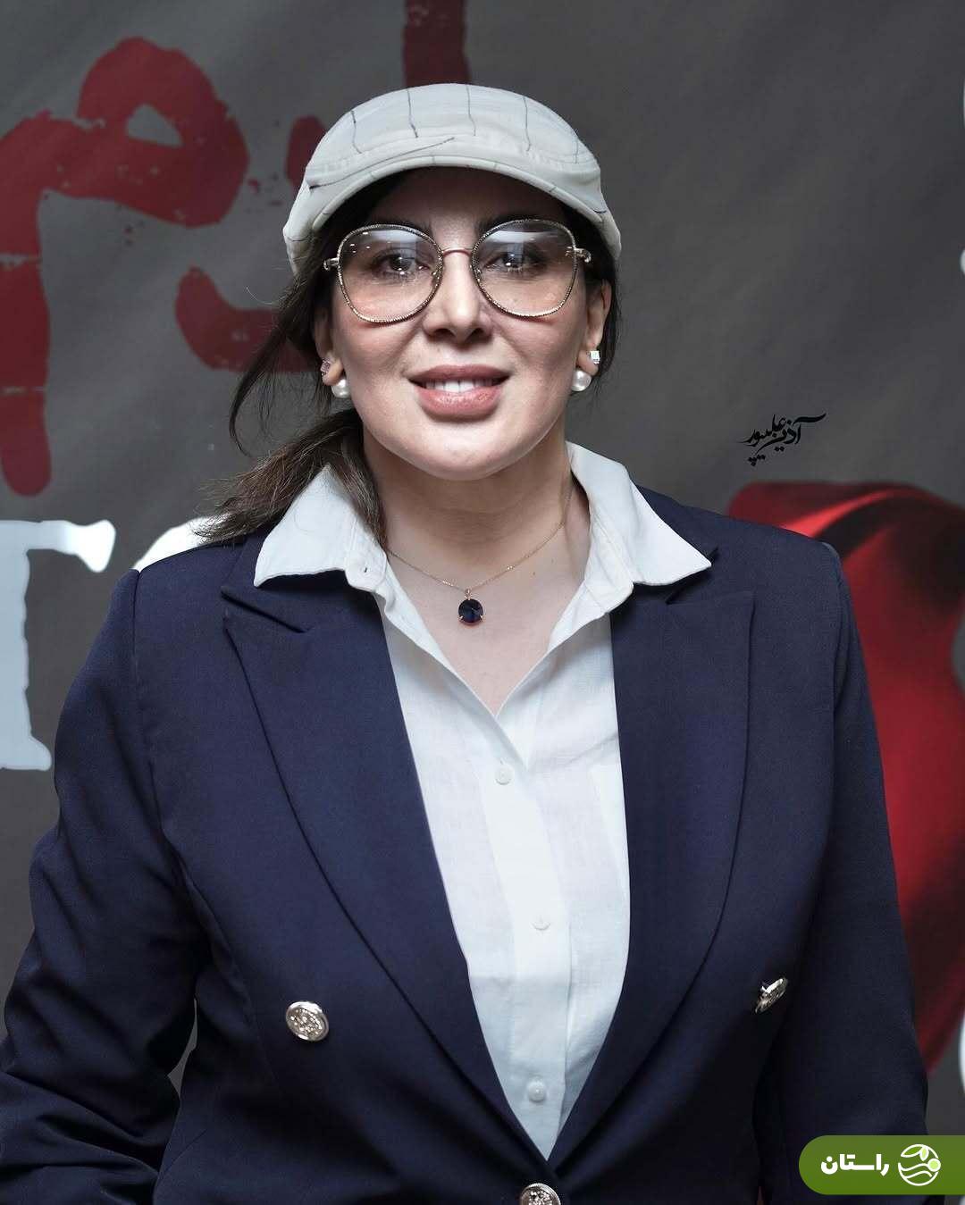 (تصاویر) تیپ خاص لیلا بلوکات در اکران «آدم‌فروش»