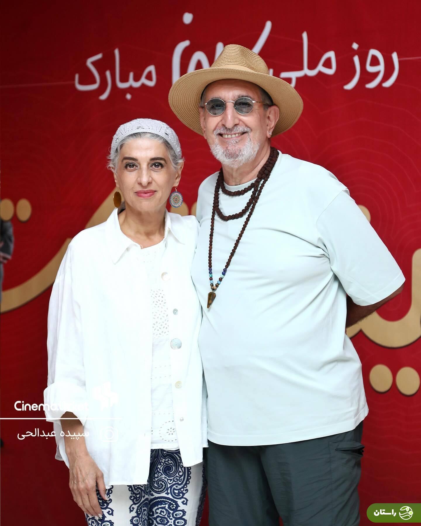 (عکس) فرهاد آئیش و مائده طهماسبی در اکران مردمی فیلم «مکس»