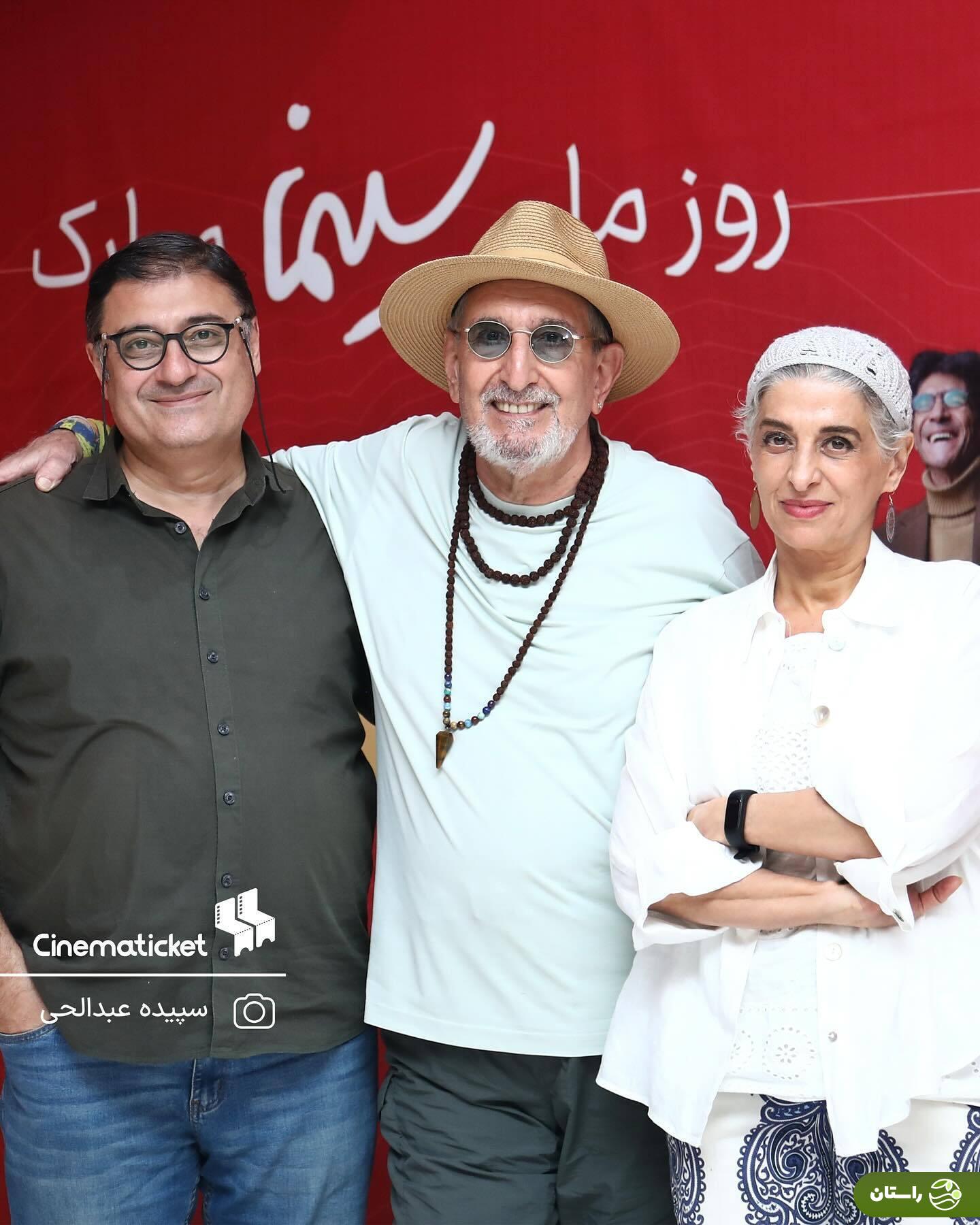 (عکس) فرهاد آئیش و مائده طهماسبی در اکران مردمی فیلم «مکس»