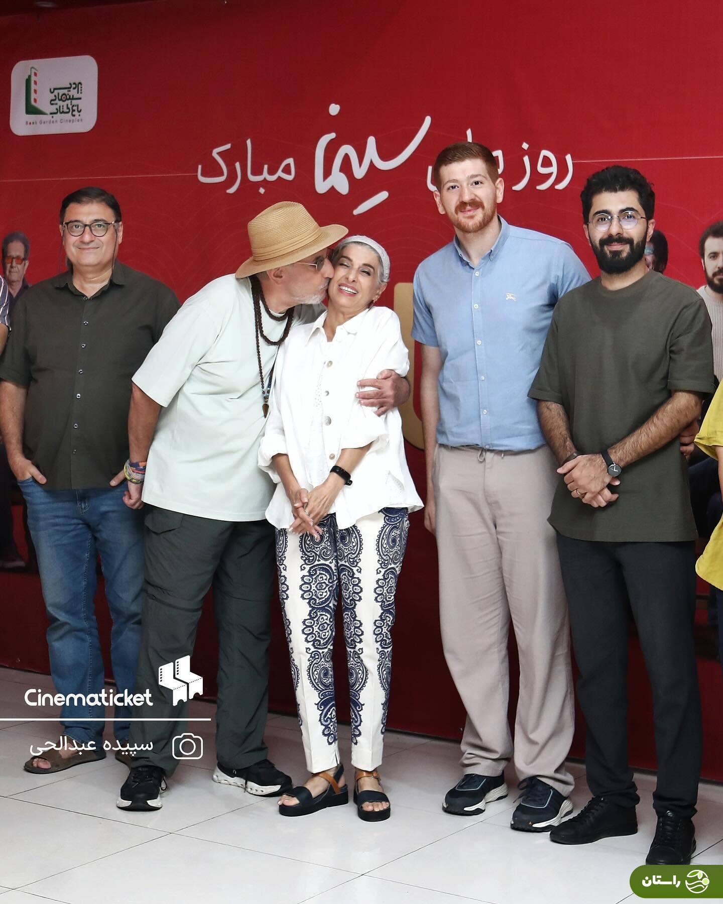 (عکس) فرهاد آئیش و مائده طهماسبی در اکران مردمی فیلم «مکس»