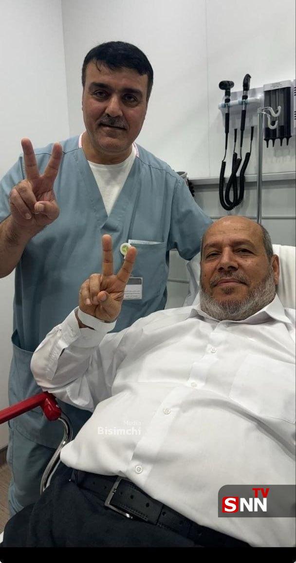 تصویر یکی از رهبران حماس بعد از ترور ناموفق