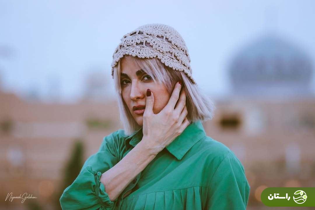 تصاویر جدید و ژست‌های ریحانه رضی بازیگر نقش حوری در سریال تاسیان در یزد
