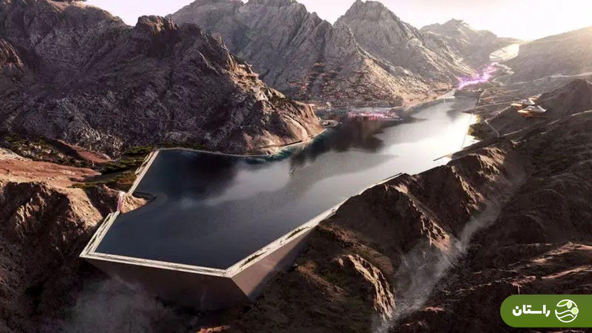 (عکس) کویر برفی؛ تروجینا، شگفتی جدید عربستان