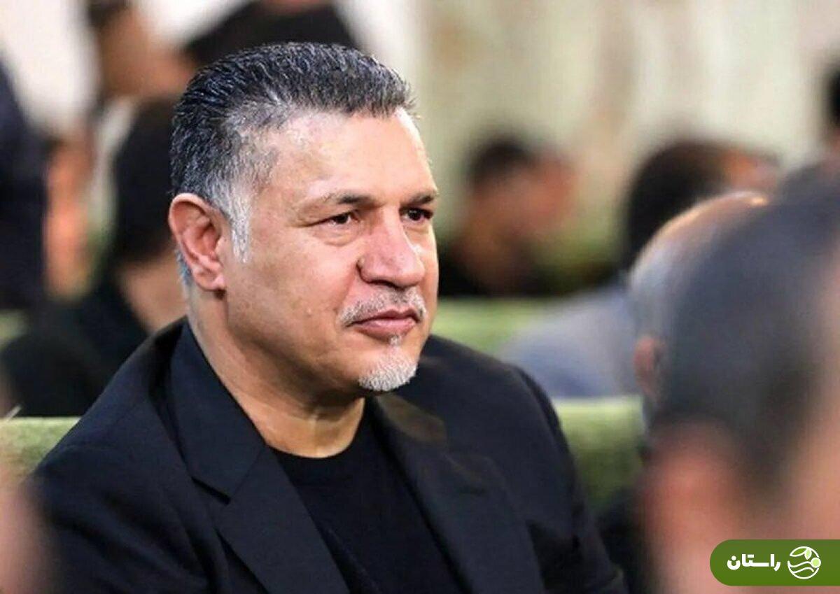 عکس پربازدید علی دایی با خواننده معروف بلک کتس