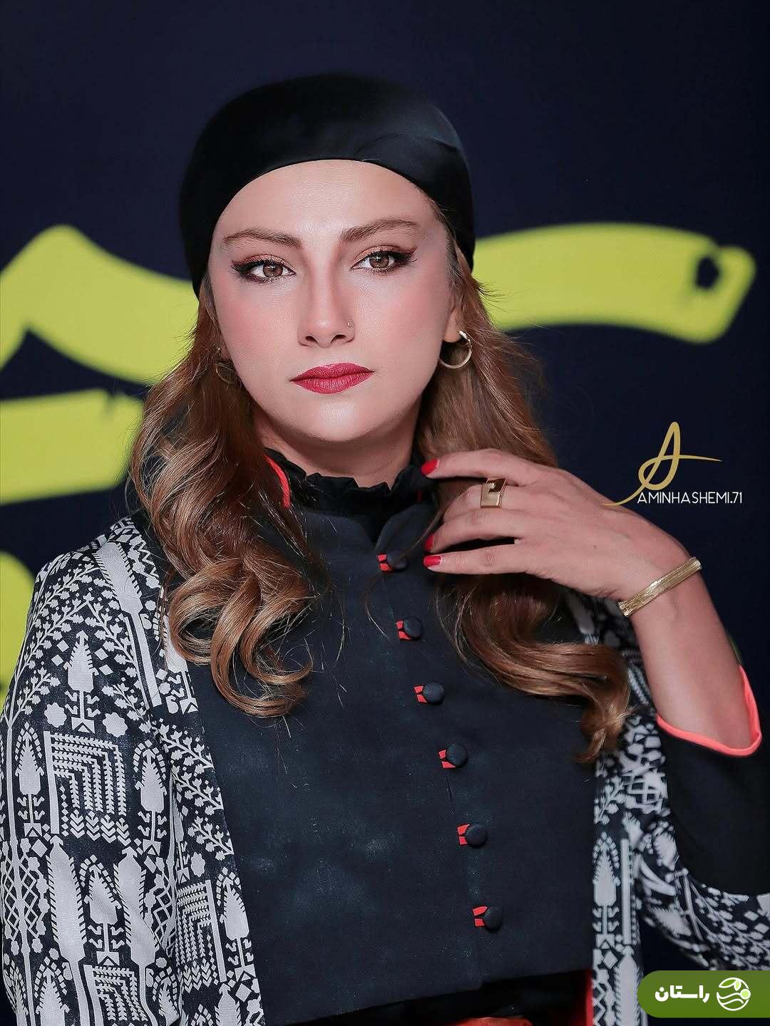 (تصاویر) ظاهر متفاوت محیا دهقانی در اکران خصوصی فیلم متروپل