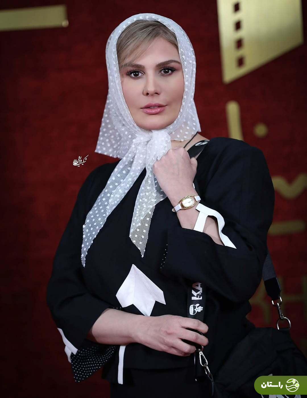 (تصاویر) استایل رز رضوی در مراسم روز ملی سینما