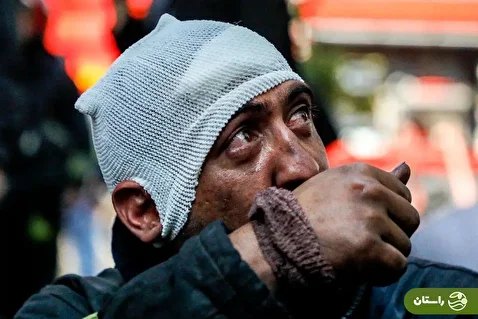(تصاویر) حریق گسترده کارگاه مبل‌سازی در مشهد و شهادت آتشنشان رضا فخریان