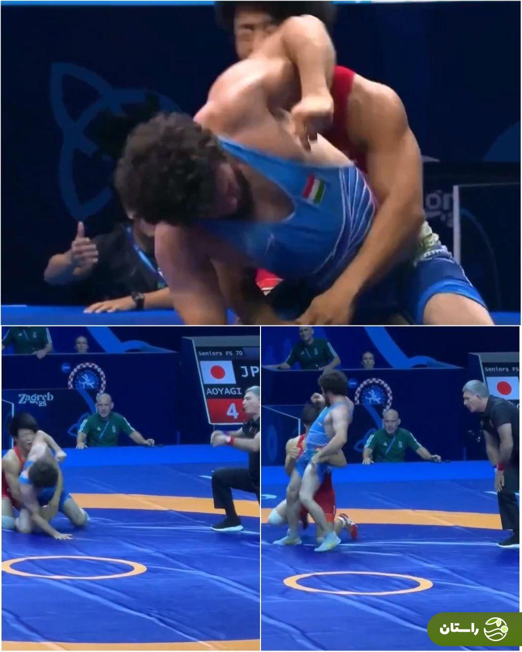 ماجرای عجیب کتککاری قهرمانان کشتی جهان روی تشک و داخل تونل! + تصاویر ماجرای عجیب کتککاری قهرمانان کشتی جهان روی تشک و داخل تونل! + تصاویر