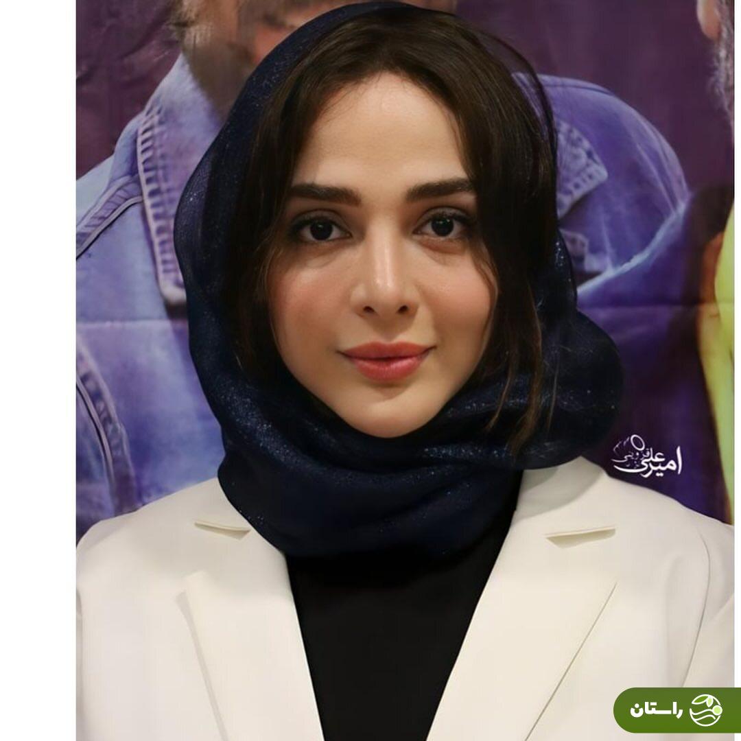 (تصاویر) المیرا دهقانی در اکران فیلم ناجورها در مشهد