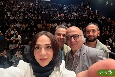 (تصاویر) المیرا دهقانی در اکران فیلم ناجورها در مشهد