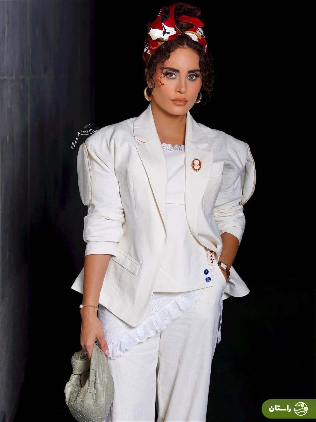 (تصاویر) استایل و ژست‌های الناز شاکردوست در اکران «گوزن‌های اتوبان»