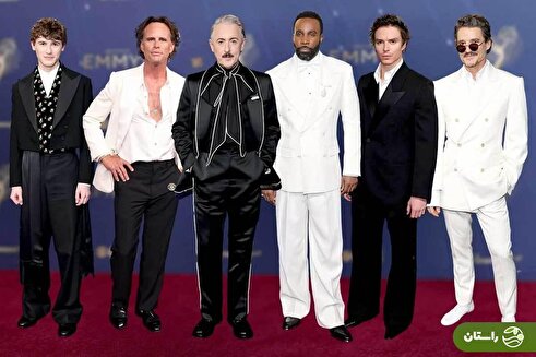 (عکس) لباس‌های مردانه‌ در مراسم «جوایز امی ۲۰۲۵» حکومت کردند؛ از استایل پدرو پاسکال تا والتن گاگینز