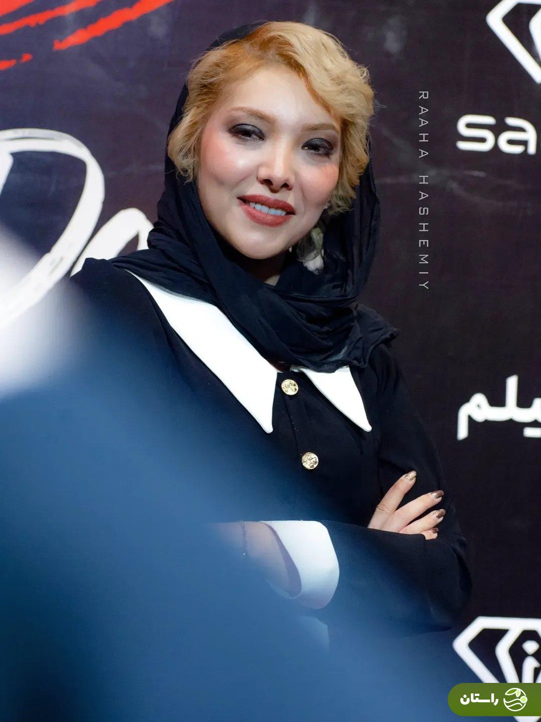 (تصاویر) صدف اسپهبدی در اکران خصوصی «گوزن‌های اتوبان»