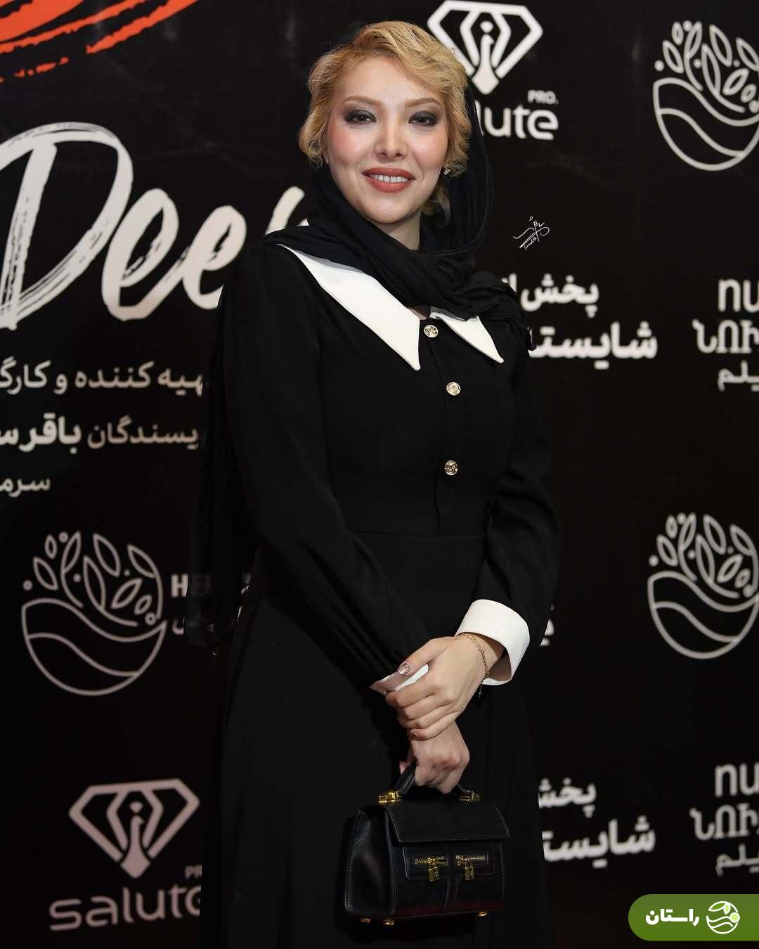 (تصاویر) صدف اسپهبدی در اکران خصوصی «گوزن‌های اتوبان»