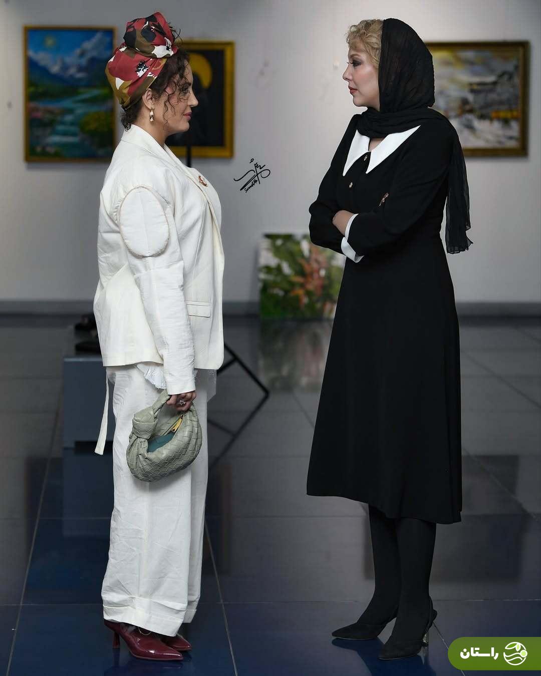 (تصاویر) صدف اسپهبدی در اکران خصوصی «گوزن‌های اتوبان»