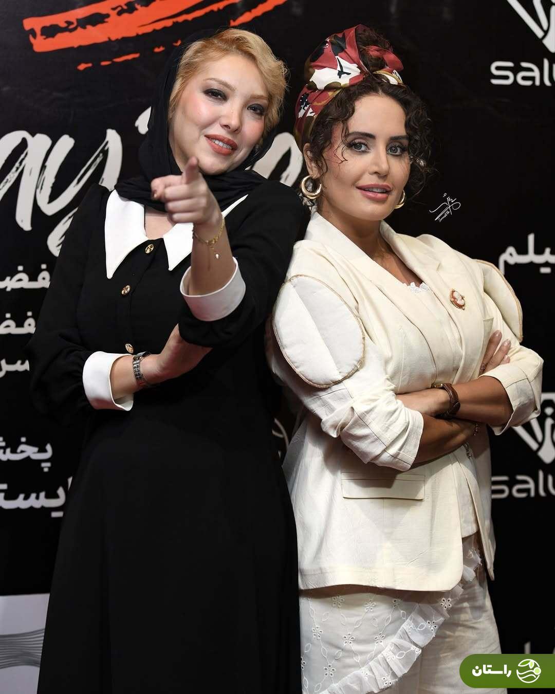 (تصاویر) صدف اسپهبدی در اکران خصوصی «گوزن‌های اتوبان»