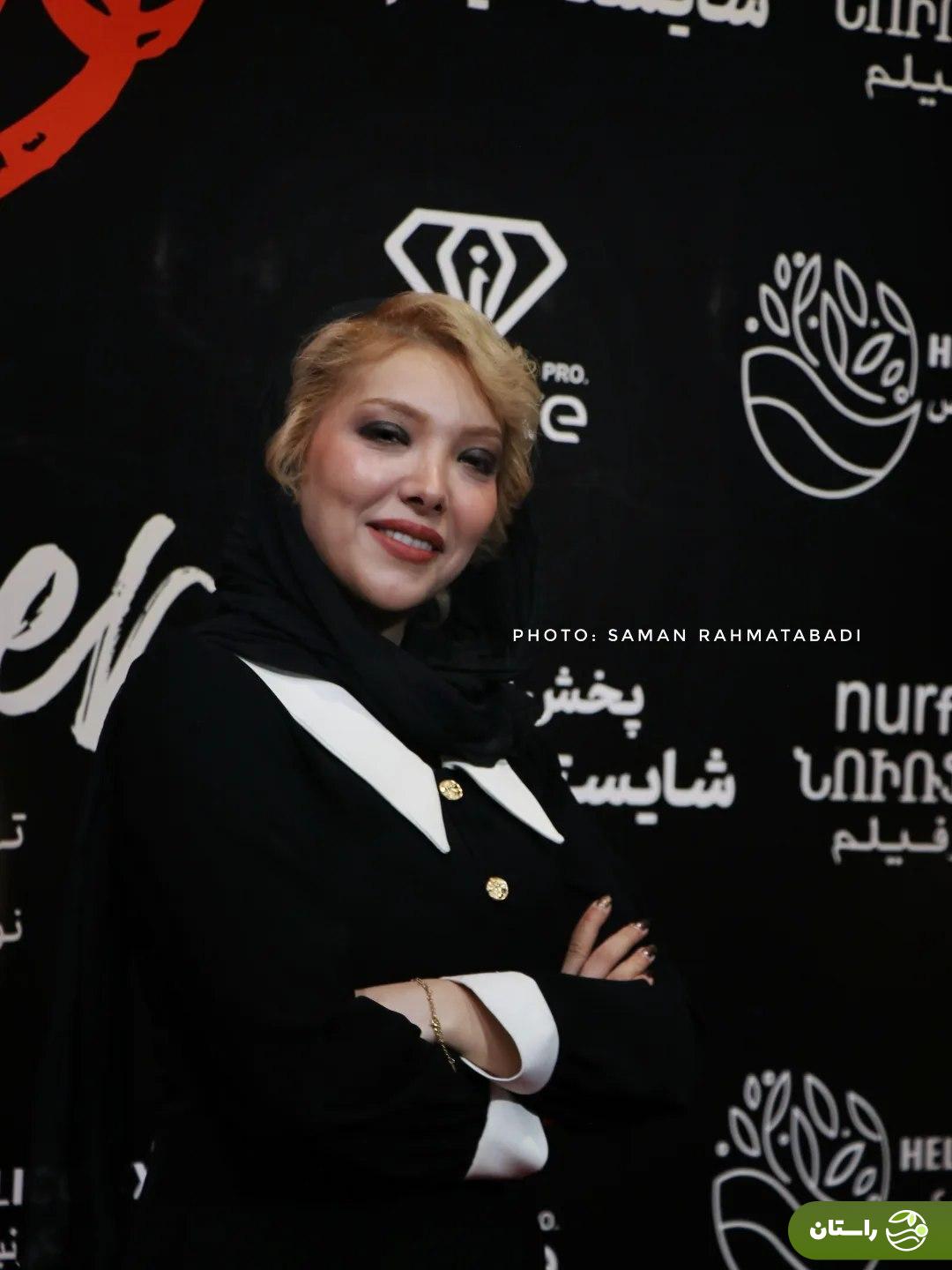 (تصاویر) صدف اسپهبدی در اکران خصوصی «گوزن‌های اتوبان»