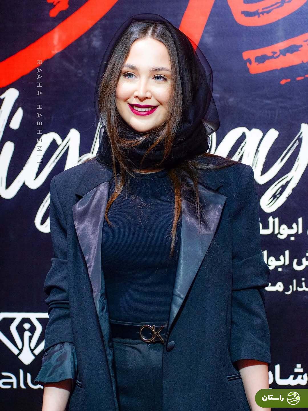 (تصاویر) تینا یلان، بازیگر سریال «اجل معلق» در اکران «گوزن‌های اتوبان»