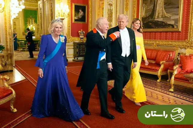 دونالد ترامپ در سفر به بریتانیا باز هم پروتکل سلطنتی را زیر پا گذاشت؟ / «بی‌ادبی» ترامپ موضوع بحث مردم بریتانیا
