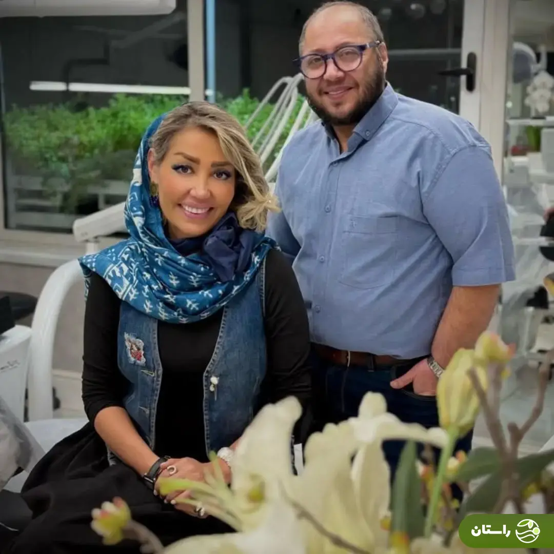 عکس تازه مازیار لرستانی در کنار دندانپزشکش