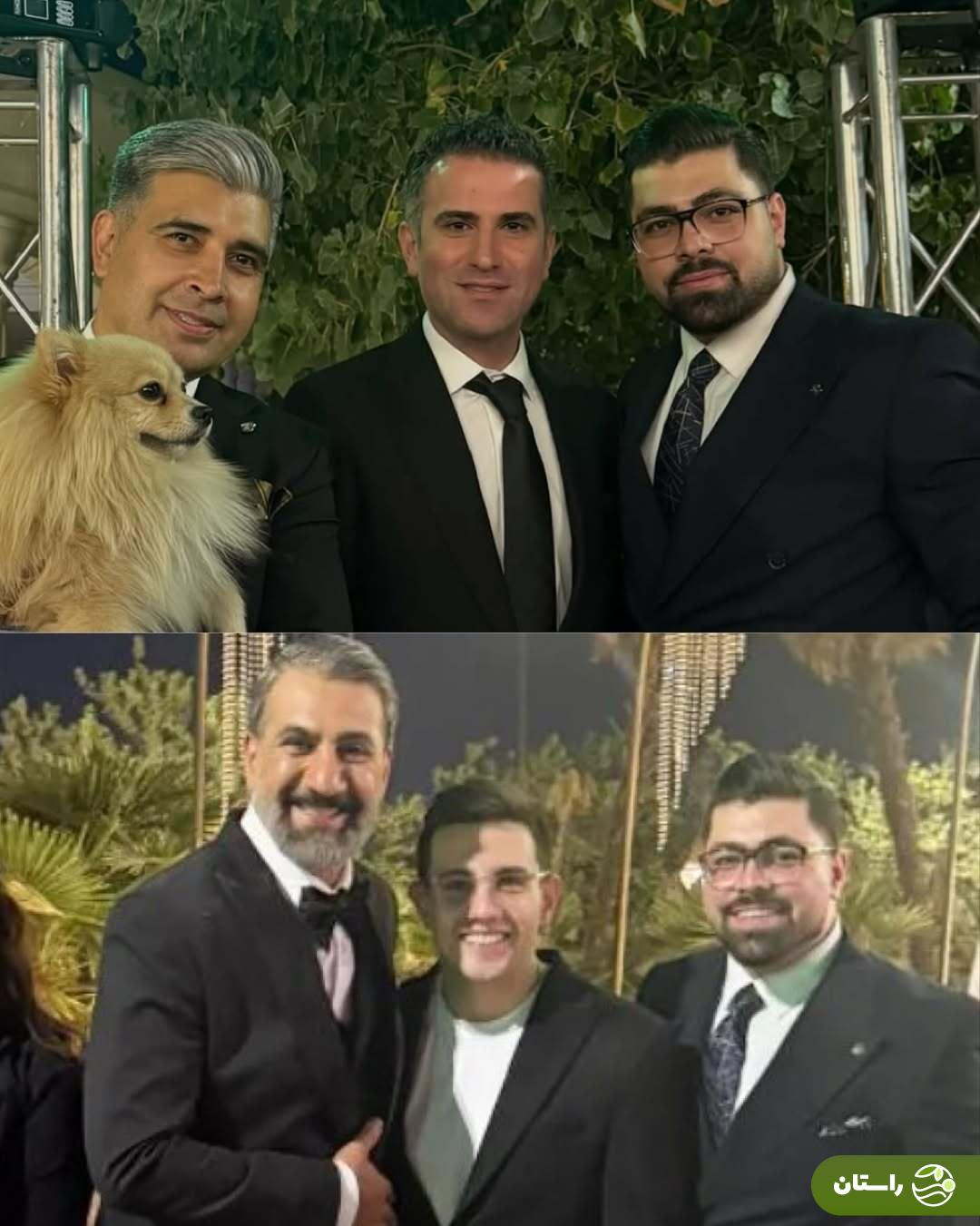 (تصاویر) حضور بازیگران در جشن عروسی محمد نادری؛ هوتن شکیبا، مهران غفوریان، محمدرضا هدایتی و ...