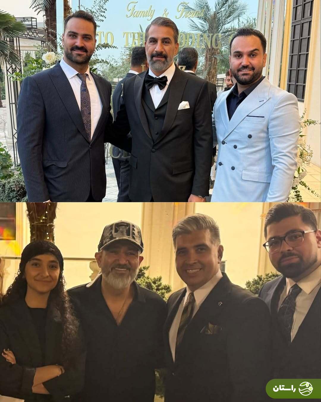 (تصاویر) حضور بازیگران در جشن عروسی محمد نادری؛ هوتن شکیبا، مهران غفوریان، محمدرضا هدایتی و ...