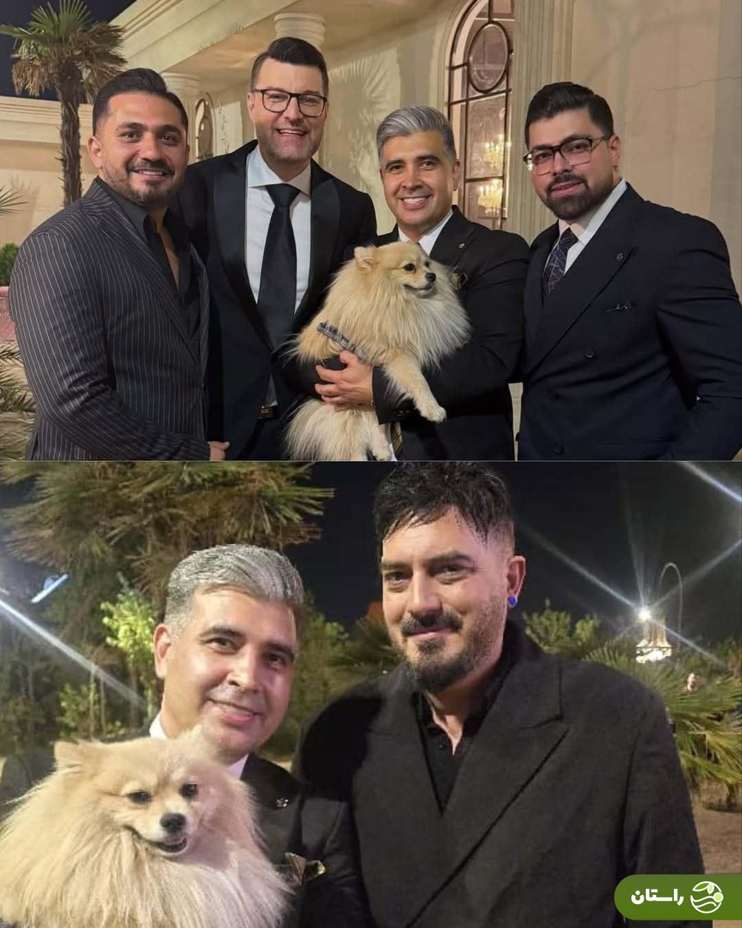 (تصاویر) حضور بازیگران در جشن عروسی محمد نادری؛ هوتن شکیبا، مهران غفوریان، محمدرضا هدایتی و ...