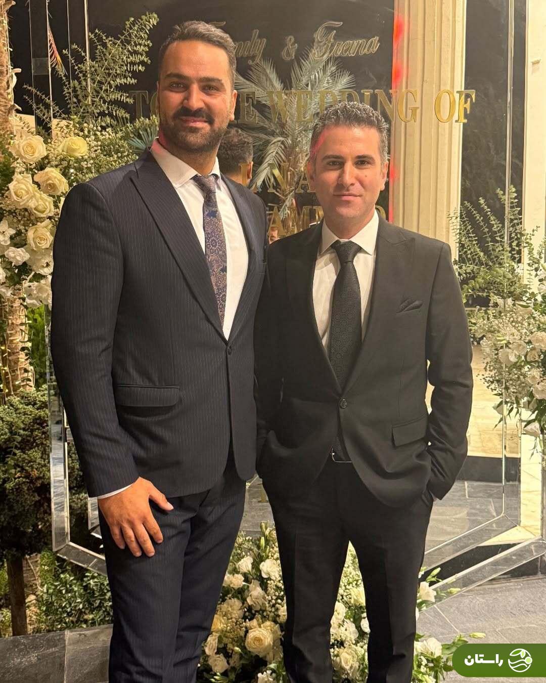 (تصاویر) حضور بازیگران در جشن عروسی محمد نادری؛ هوتن شکیبا، مهران غفوریان، محمدرضا هدایتی و ...