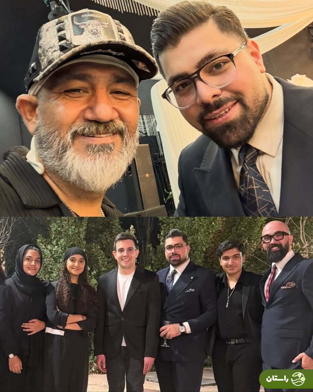 (تصاویر) حضور بازیگران در جشن عروسی محمد نادری؛ هوتن شکیبا، مهران غفوریان، محمدرضا هدایتی و ...