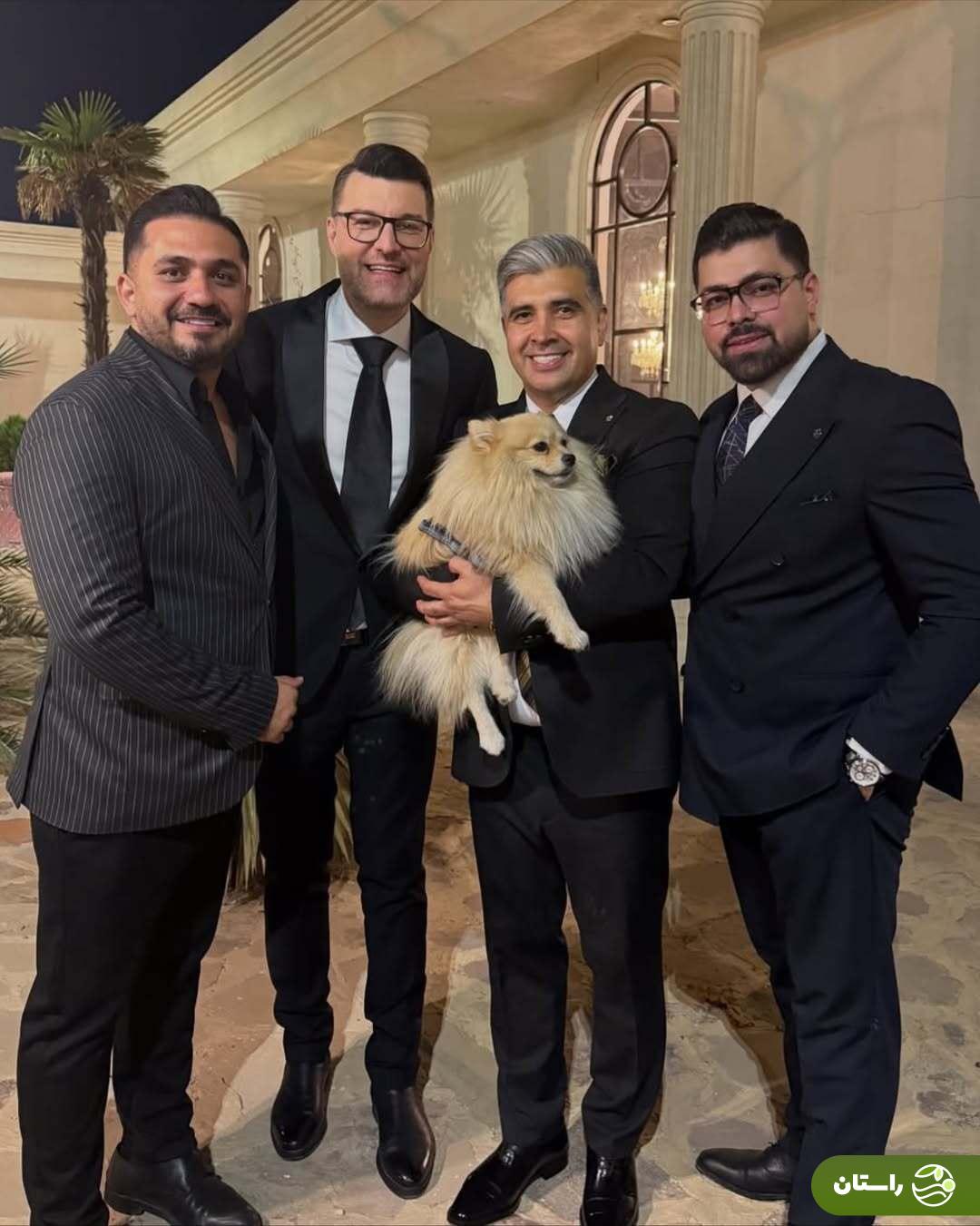 (تصاویر) حضور بازیگران در جشن عروسی محمد نادری؛ هوتن شکیبا، مهران غفوریان، محمدرضا هدایتی و ...