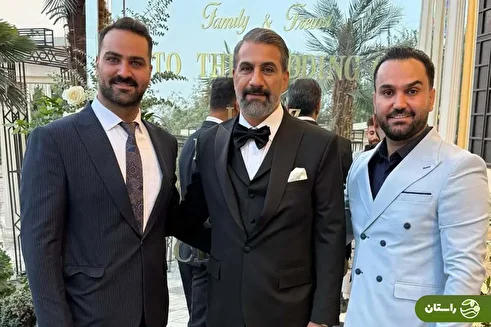 (تصاویر) حضور بازیگران در جشن عروسی محمد نادری؛ هوتن شکیبا، مهران غفوریان، محمدرضا هدایتی و ...