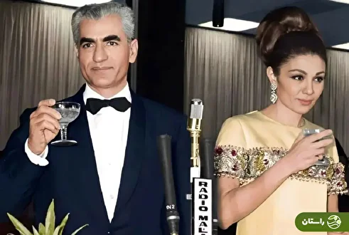 (عکس) تونل زمان؛ محمدرضا پهلوی و فرح در کنسرتی در پاریس؛ سال ۴۳