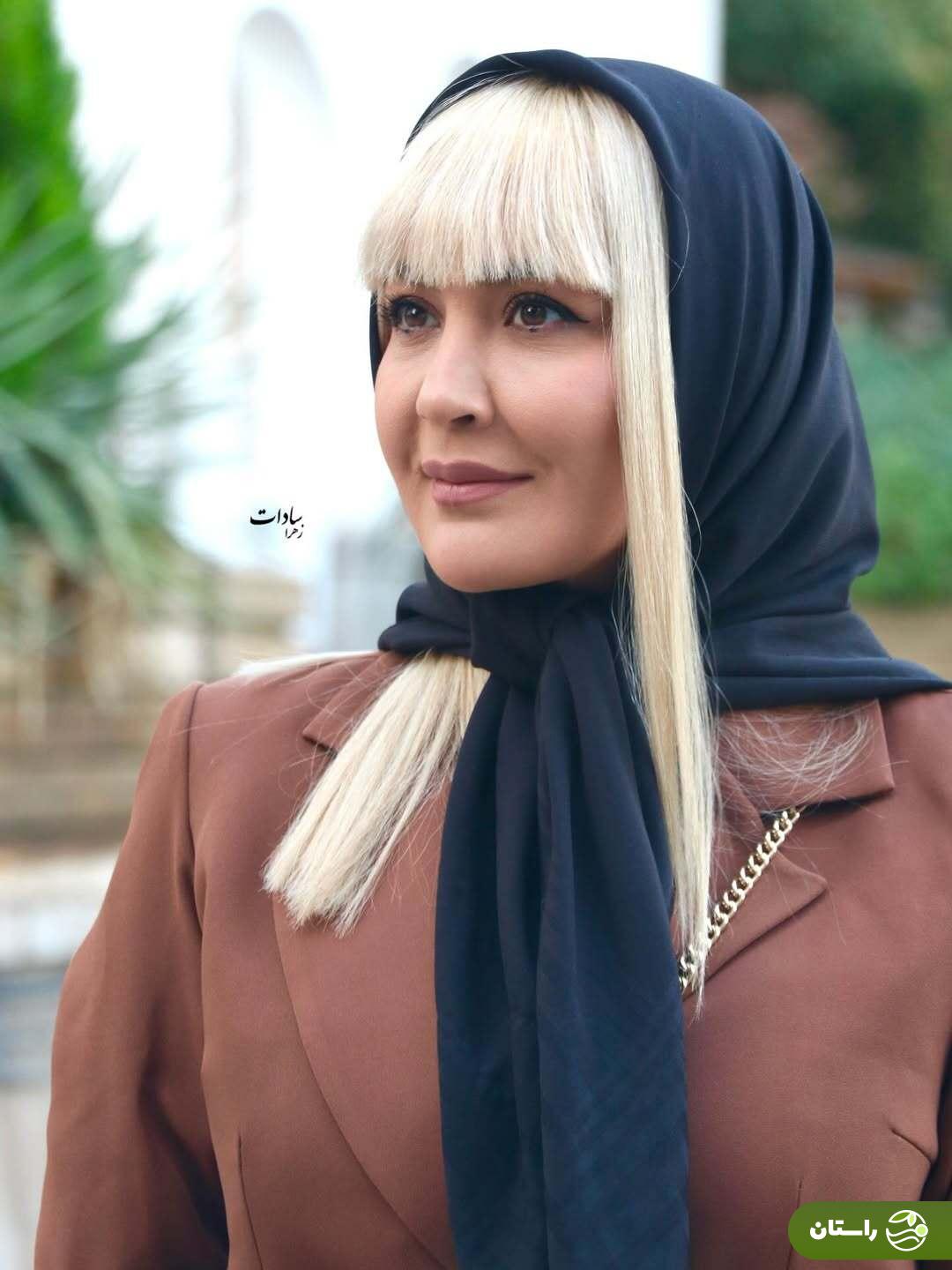 (تصاویر) استایل متفاوت و ژست‌های مریم معصومی در اکران «تابستانی که برف آمد»