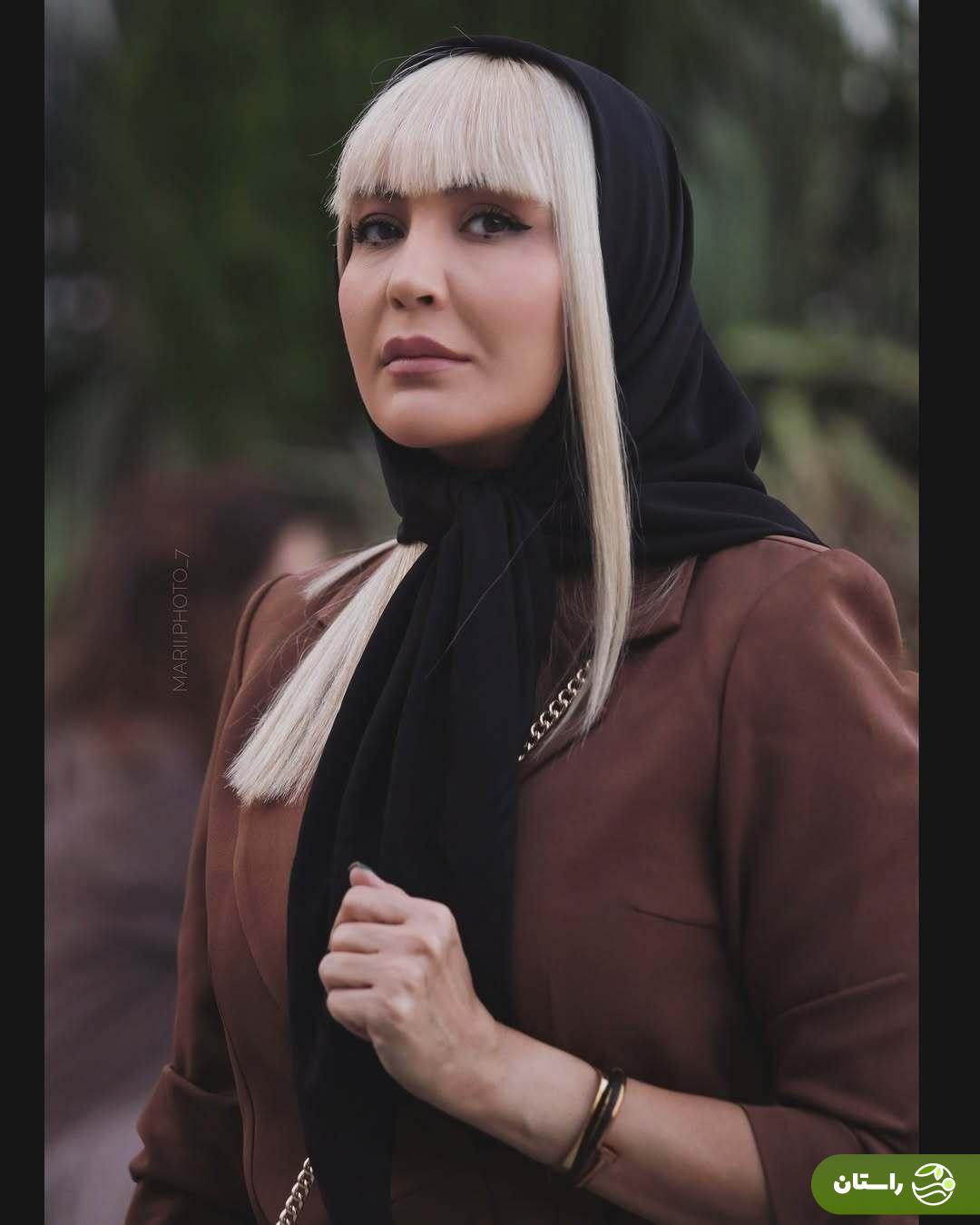 (تصاویر) استایل متفاوت و ژست‌های مریم معصومی در اکران «تابستانی که برف آمد»