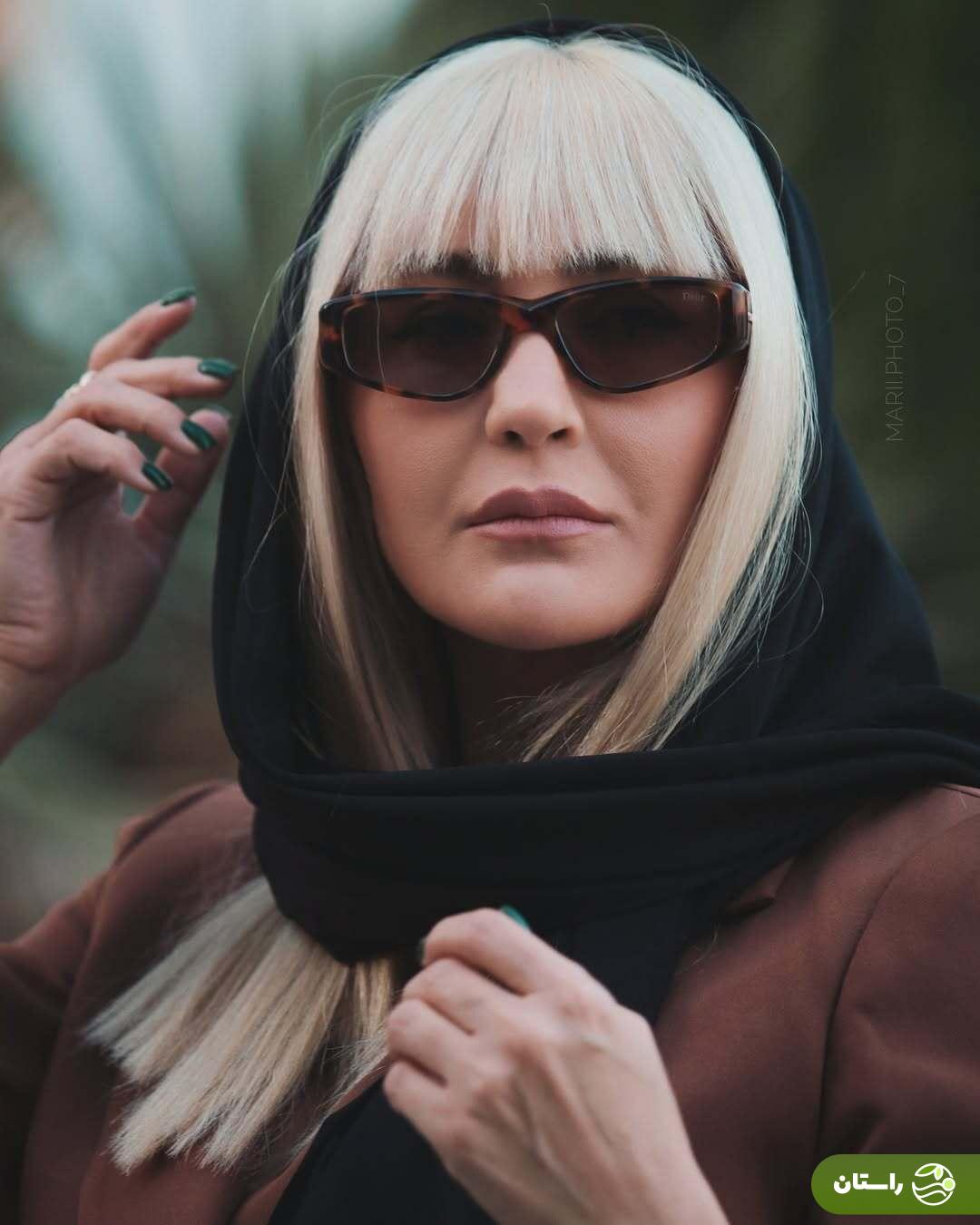 (تصاویر) استایل متفاوت و ژست‌های مریم معصومی در اکران «تابستانی که برف آمد»