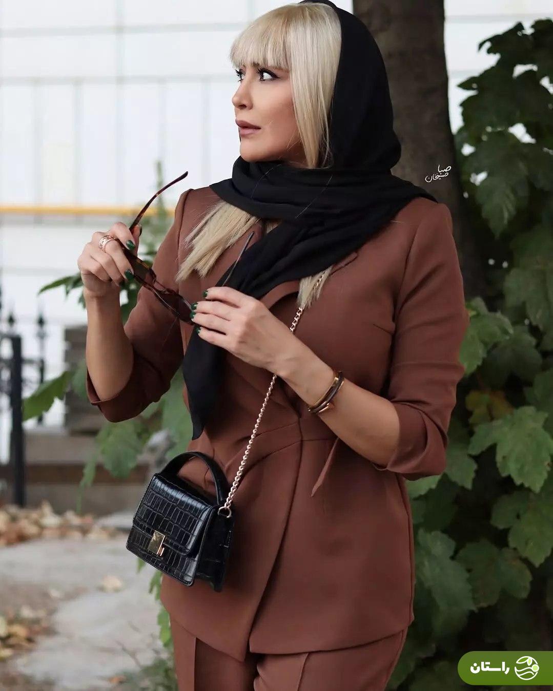 (تصاویر) استایل متفاوت و ژست‌های مریم معصومی در اکران «تابستانی که برف آمد»