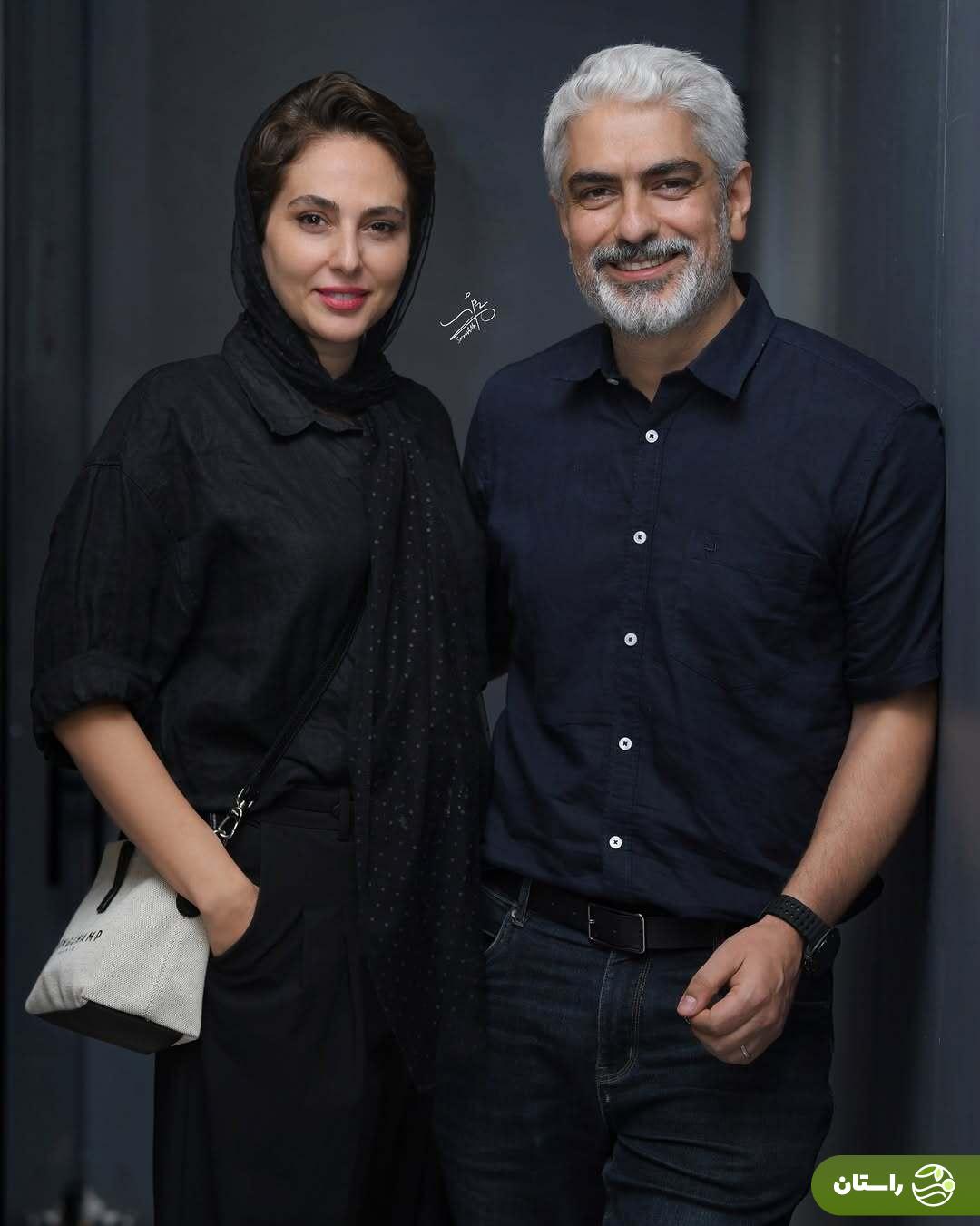 تصاویر جدید رعنا آزادی‌ور و مهدی پاکدل در یک قاب