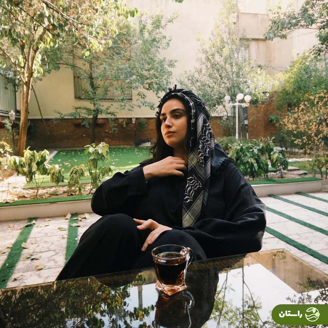 (تصاویر) تیپ عربی هانیه غلامی، نگین سریال «یزدان» در اهواز