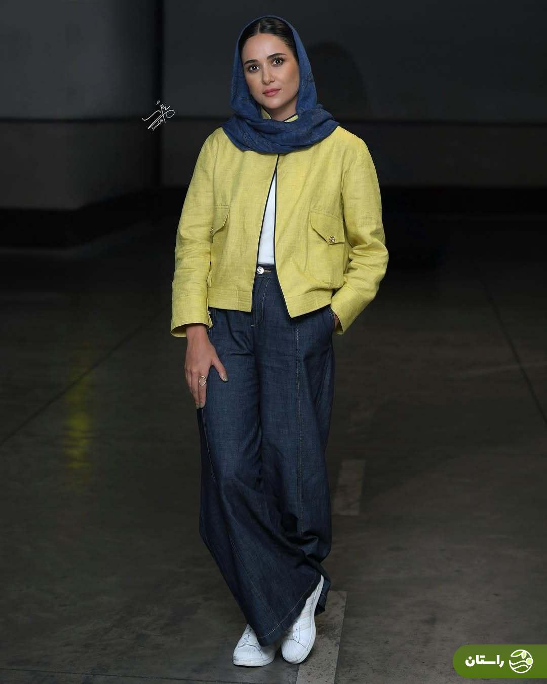 (تصاویر) استایل پریناز ایزدیار در اکران فیلم زن و بچه