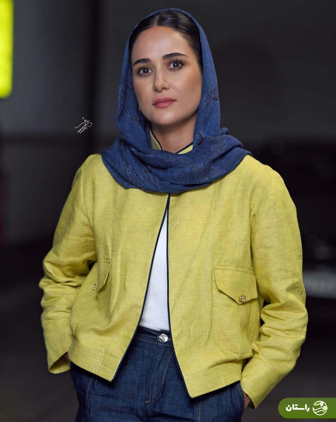 (تصاویر) استایل پریناز ایزدیار در اکران فیلم زن و بچه